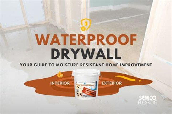 Is there waterproof Sheetrock