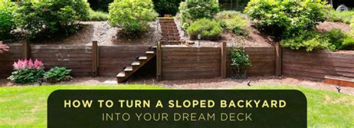 Should a deck have a slope