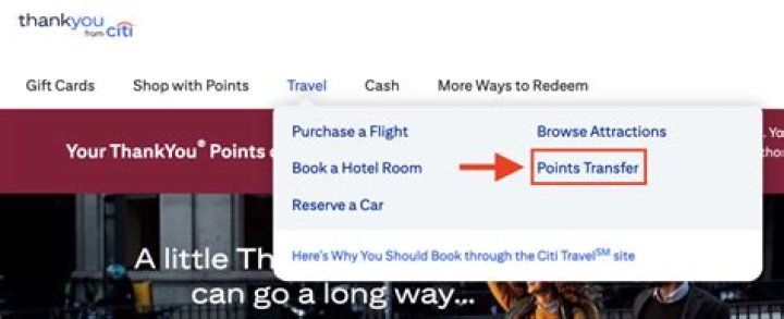 What airlines can you transfer ThankYou points to