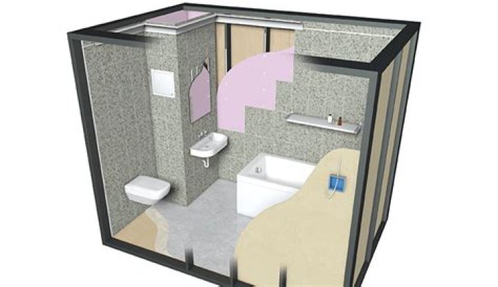 What are bathroom pods
