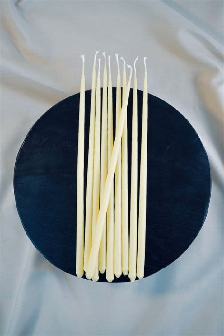What are skinny candles called