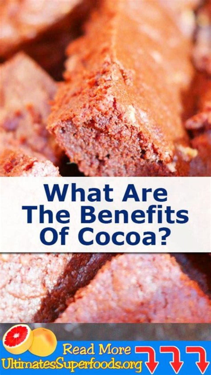 What are the benefits of cocoa nibs