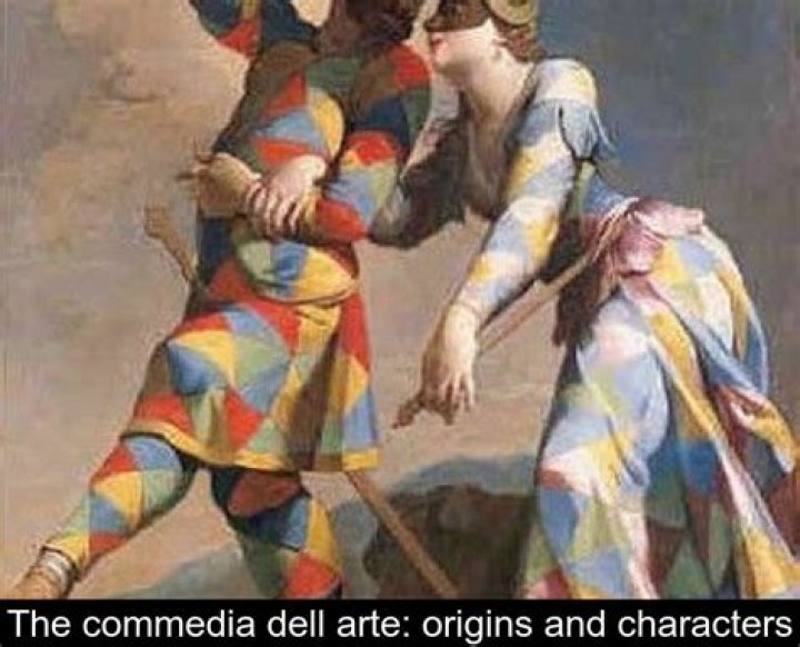 What are the characteristics of commedia dell arte
