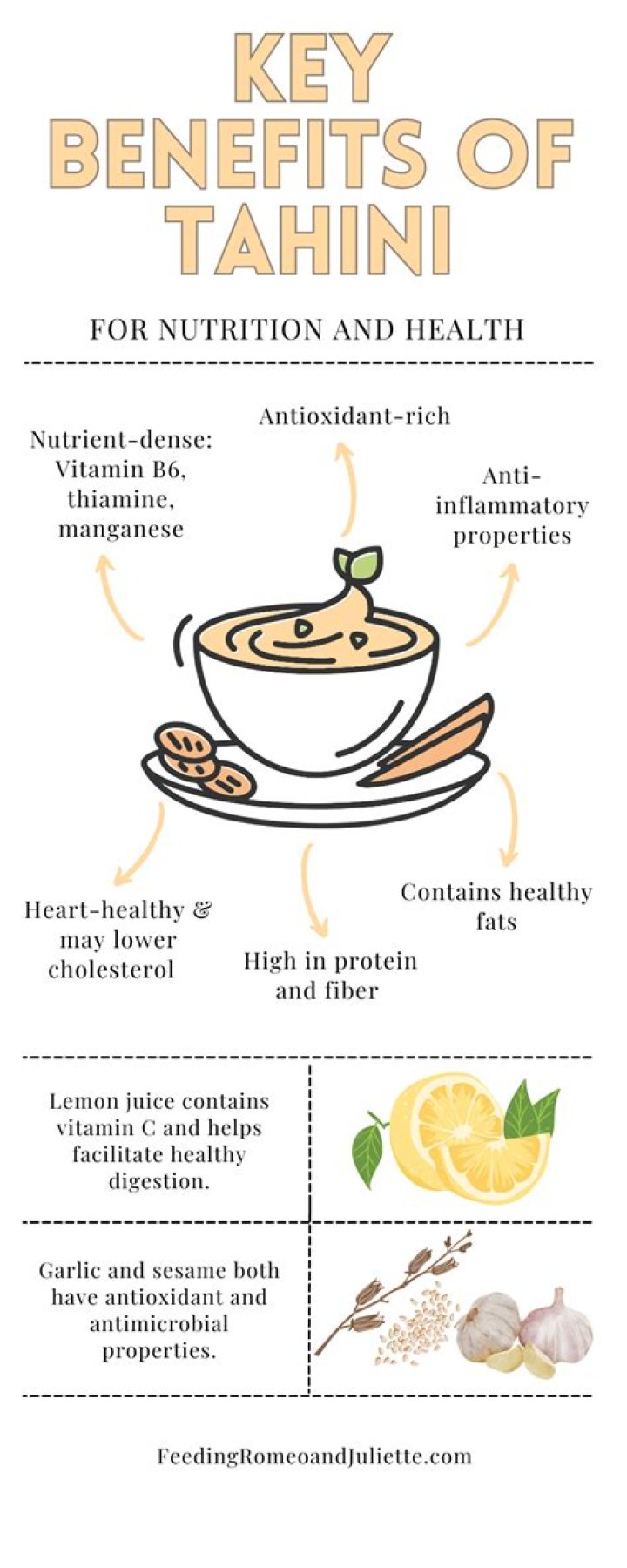 What are the health benefits of tahini