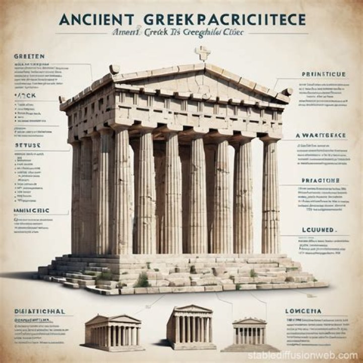 What are the main features of Greek architecture
