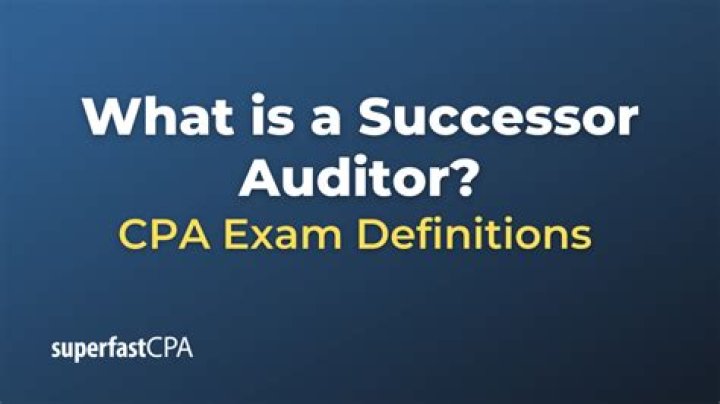 What are the responsibilities of the successor and predecessor auditor when a company is changing auditors