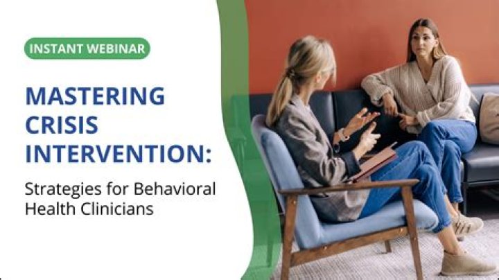 What are the two goals of crisis intervention