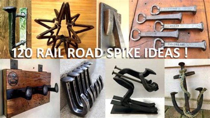 What can I make with railroad spikes