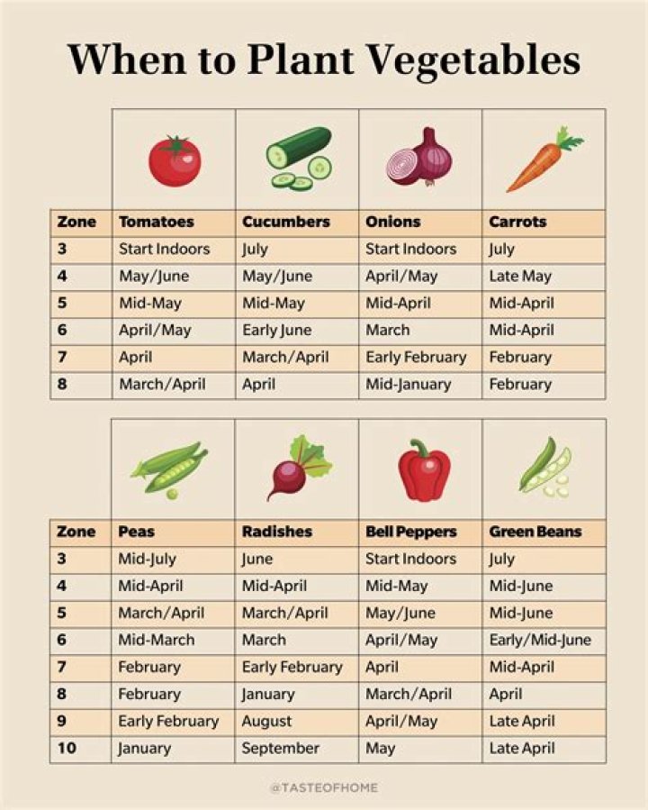 What can I plant in March April