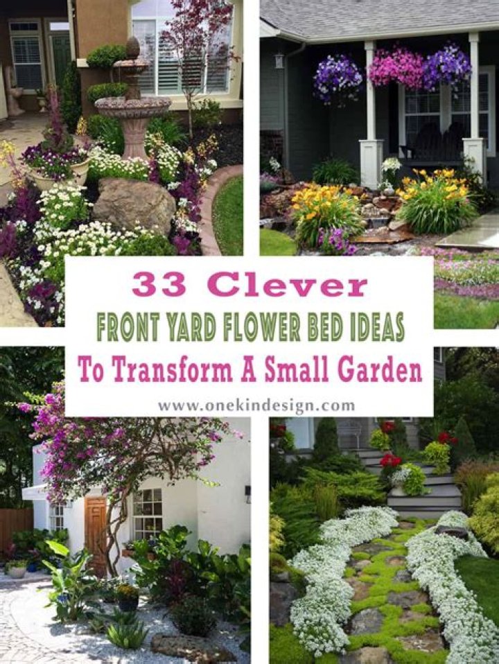 What can I plant in my flower bed front yard