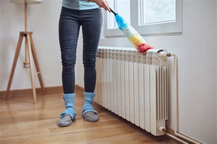What can I use to clean a radiator
