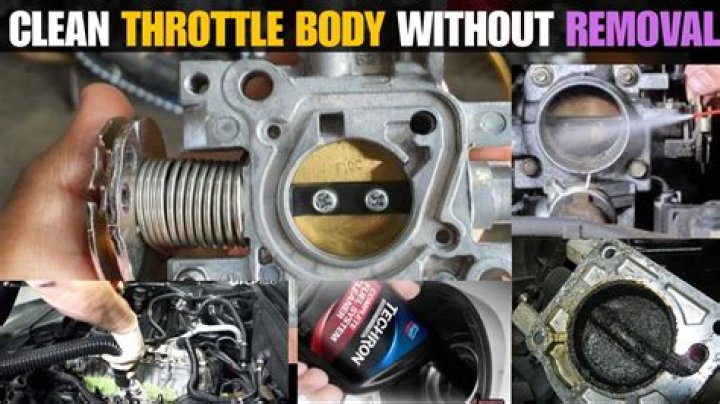 What can I use to clean throttle body