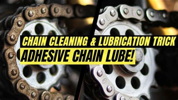 What can I use to lubricate my motorcycle