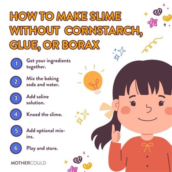What can you use instead of cornstarch to make slime