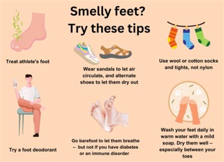 What causes feet to smell so bad