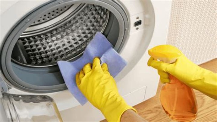 What causes grease in washing machine