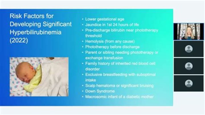 What causes hyperbilirubinemia in newborns