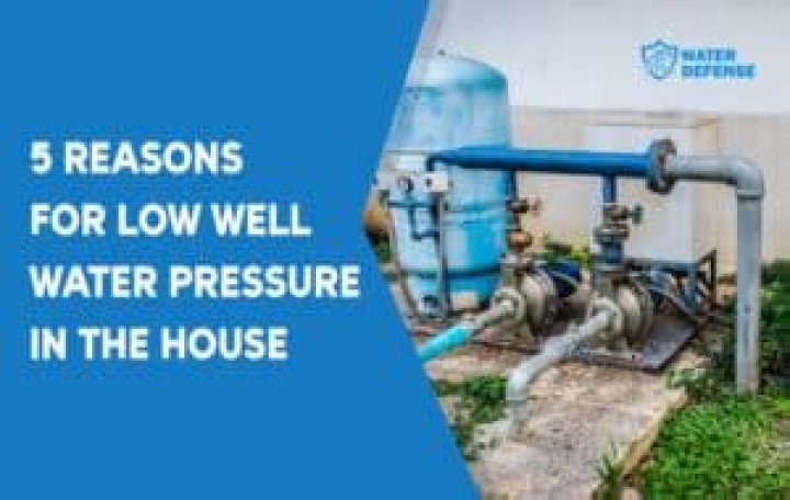 What causes low water pressure on city water