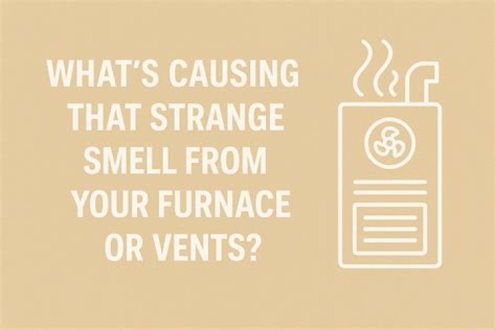 What causes oil smell from furnace