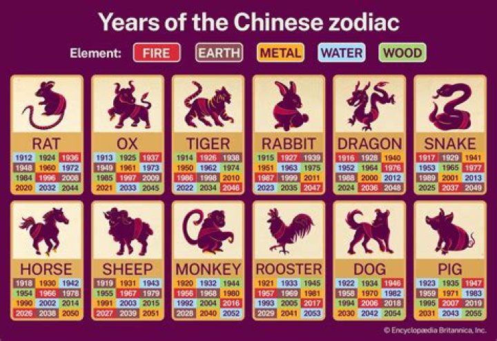 What Chinese sign is the year 1958