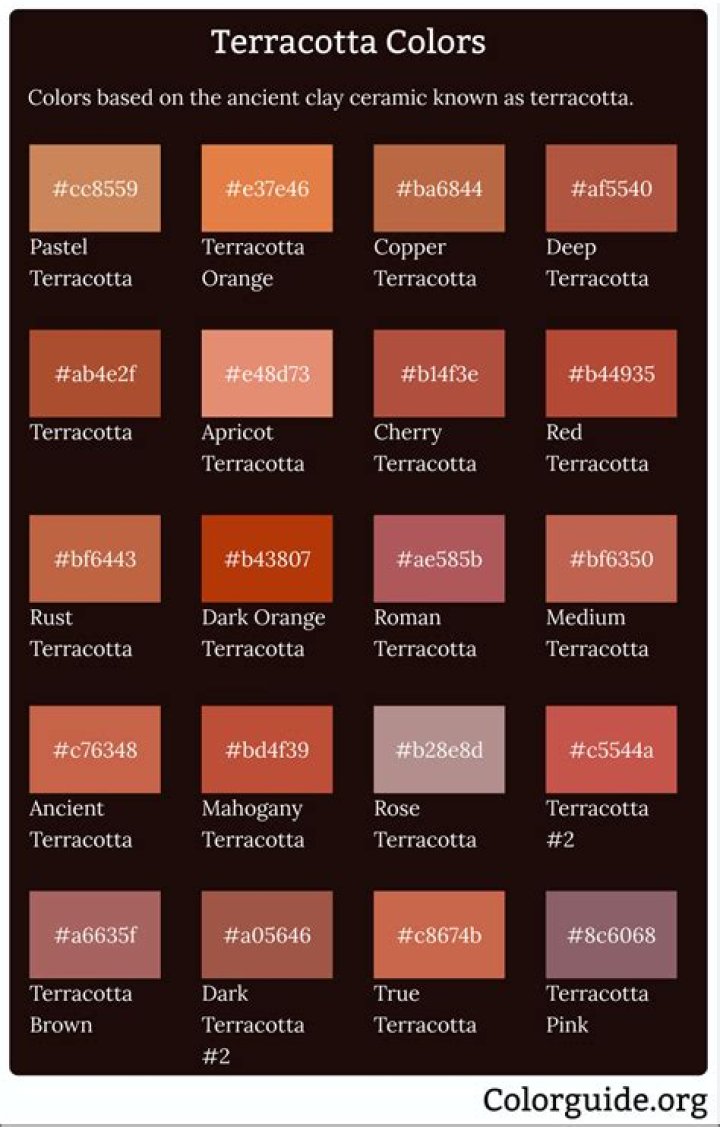 What color is Terracotta
