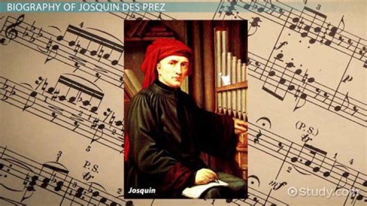 What did Josquin Desprez do