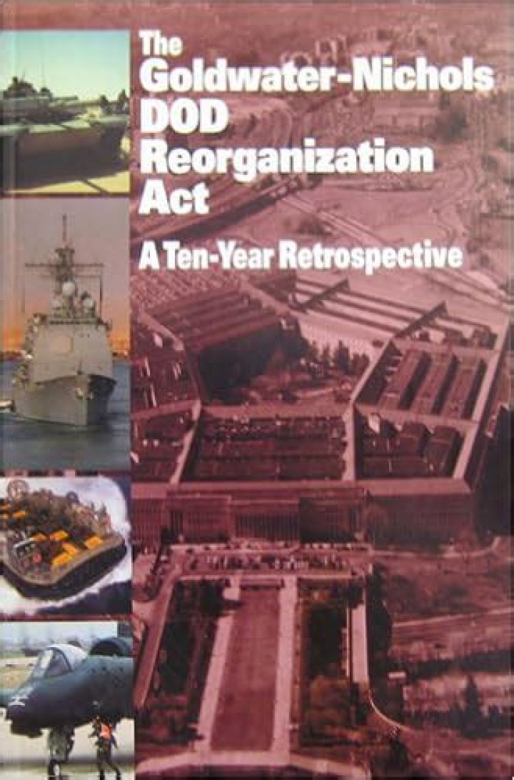 What did the 1986 Goldwater Nichols Act do