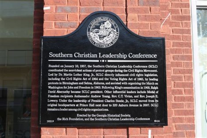 What did the Southern Christian Leadership Conference work toward