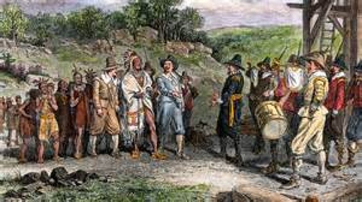 What diseases did the pilgrims bring to America