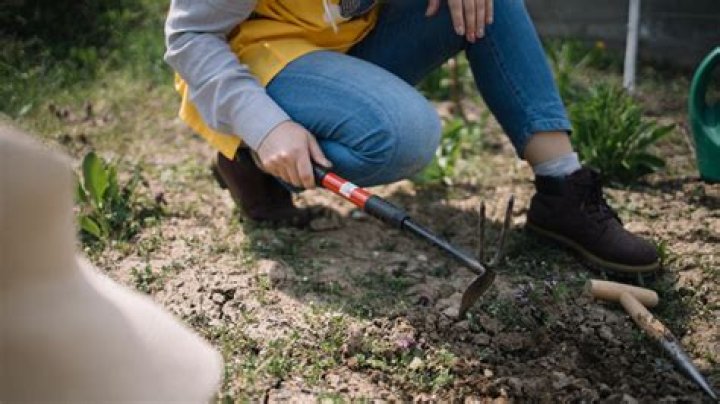 What do you use to break soil