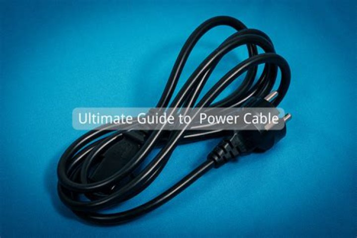 What does a power cable do