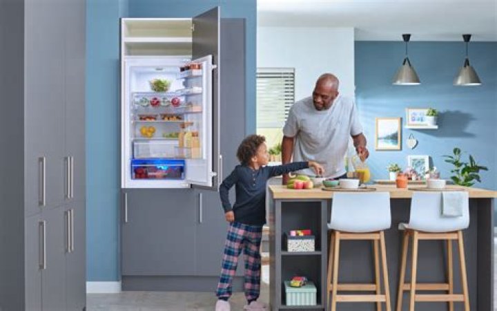 What does an integrated fridge freezer mean