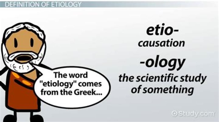 What does etiology refer to