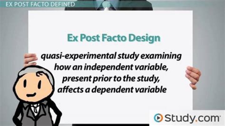 What does no ex post facto mean