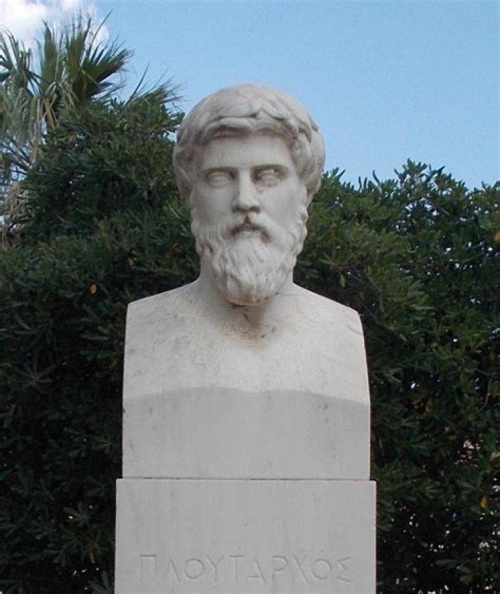 What does Plutarch say about Alexander