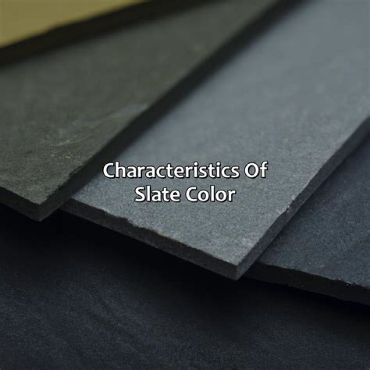 What does slate color look like