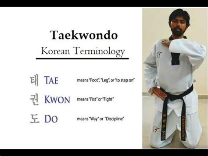 What does tae kwon mean