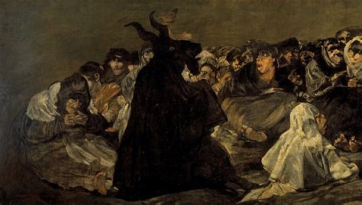 What does the Francisco de Goya painting depict