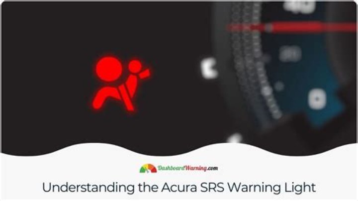 What does the SRS warning light mean