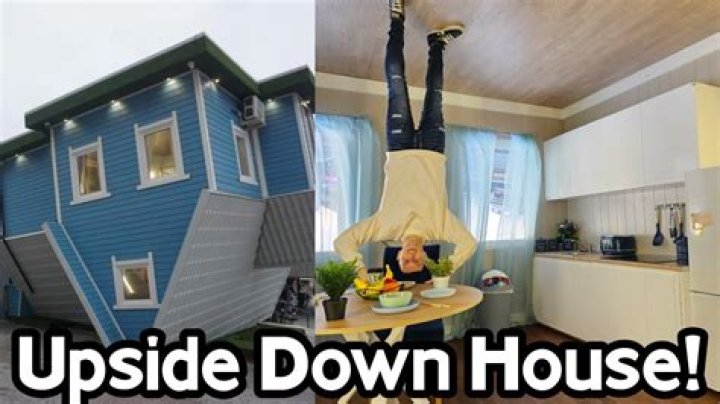 What does upside down on a house mean
