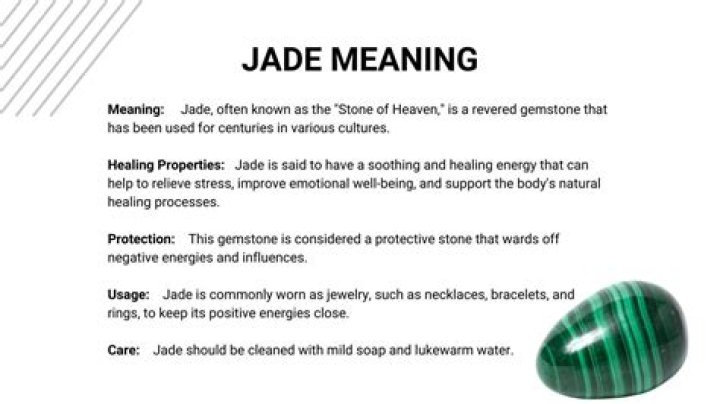 What does white jade mean