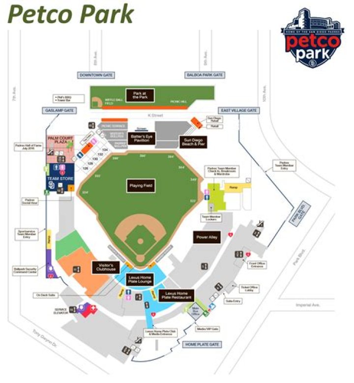 What food is at Petco Park 2019