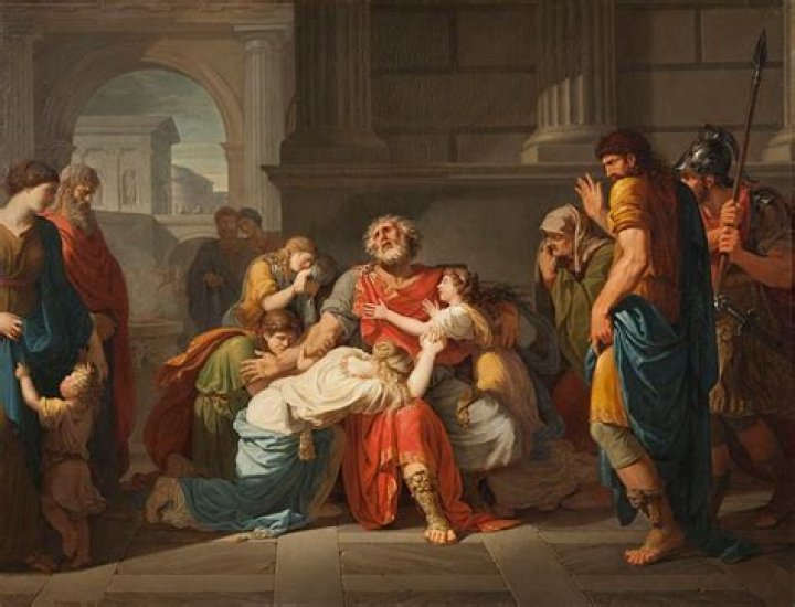 What God does Oedipus blame for his fate