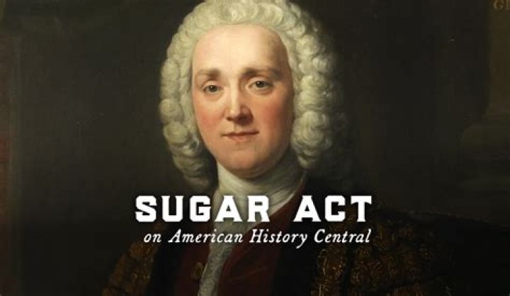What happened as a result of the Sugar Act