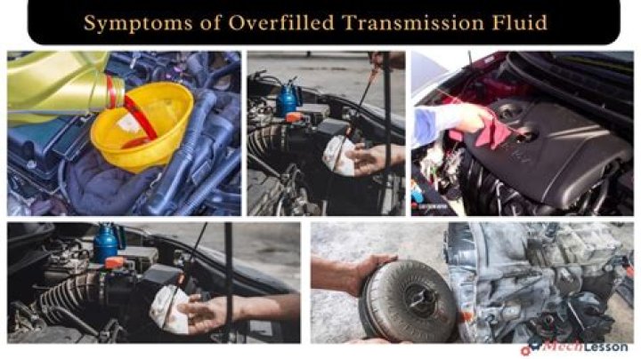 What happens if I overfill my transmission fluid
