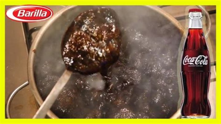 What happens if you boil Coke