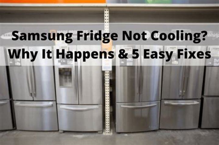 What happens when your refrigerator stops cooling
