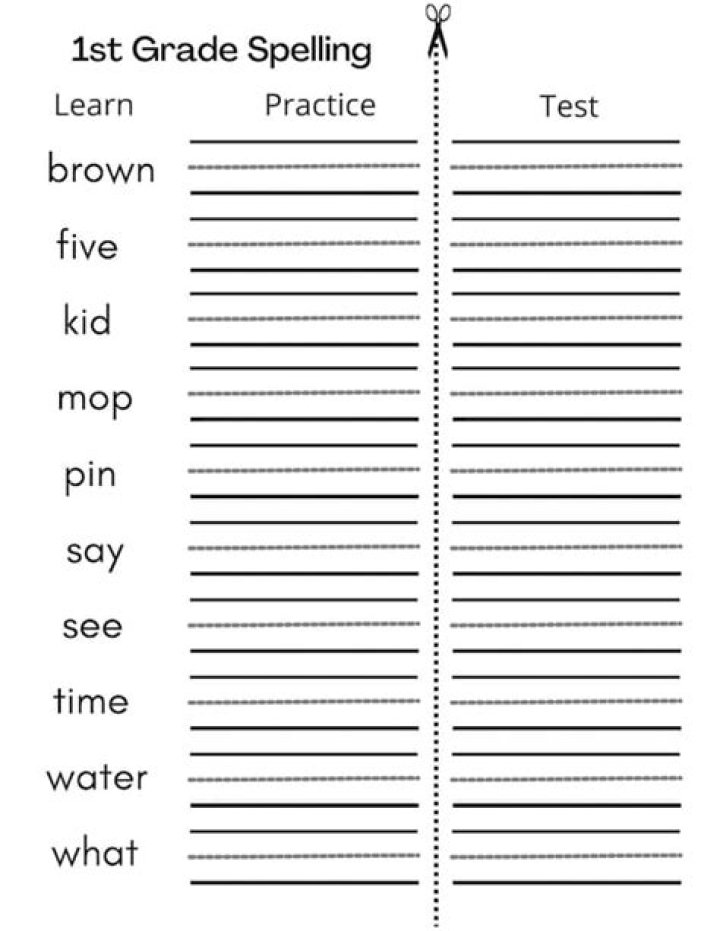 What is 1st grade language arts