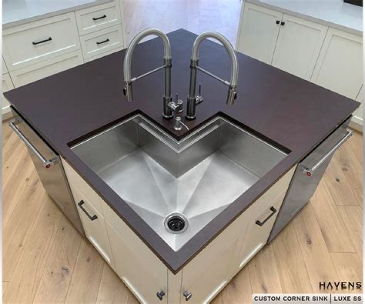What is a corner sink
