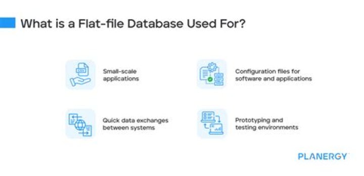 What is a flat data file